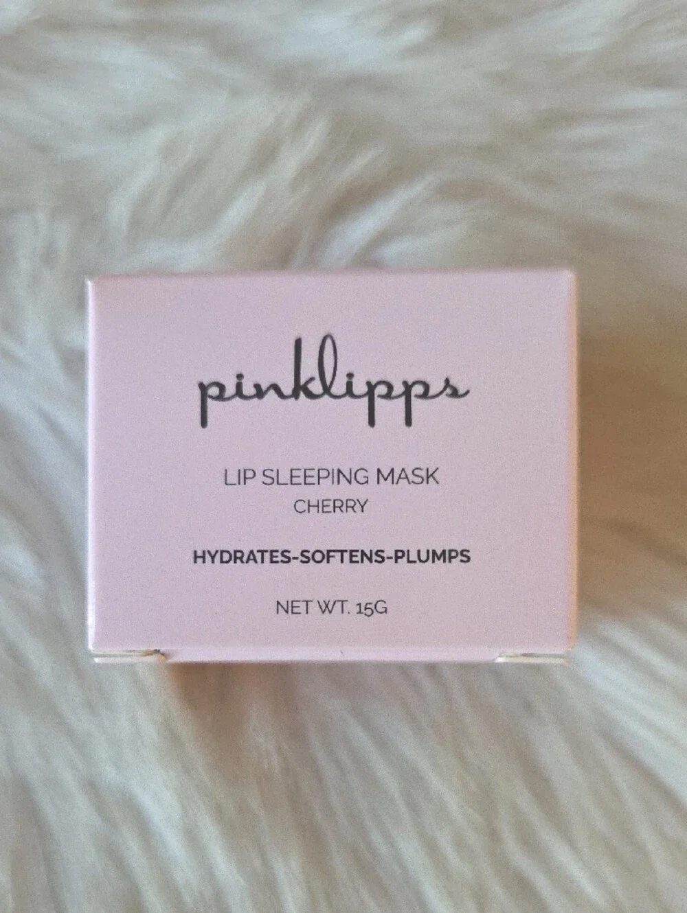 Cherry Lip Sleeping Mask - Hydrating Pink Lip Balm